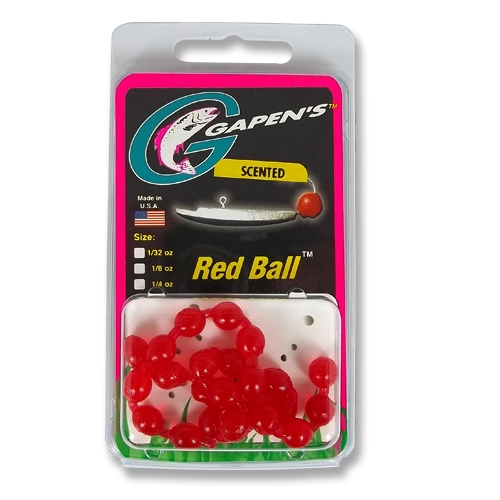 Red Ball | Bluegill Panfish Perch Trout 